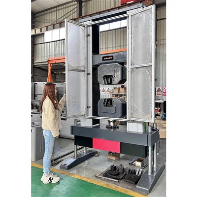 Elektroniczna maszyna do badania wytrzymałości na rozciąganie o dużej pojemności 500/600KN